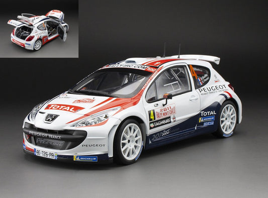 Sunstar - PEUGEOT 207 S2000 N.4 WINNER RALLY AUTOMOBILE MONTE CARLO 2011 1:18 - Cod. SS5443