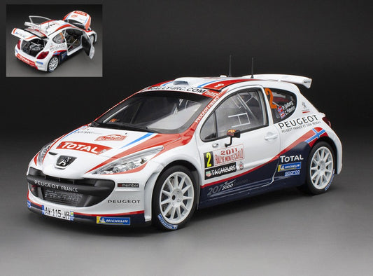 Sunstar - PEUGEOT 207 S2000 N.2 RALLY AUTOM.MONTE CARLO 2011 SOLBERG-PATTERS.1:18 - Cod. SS5442