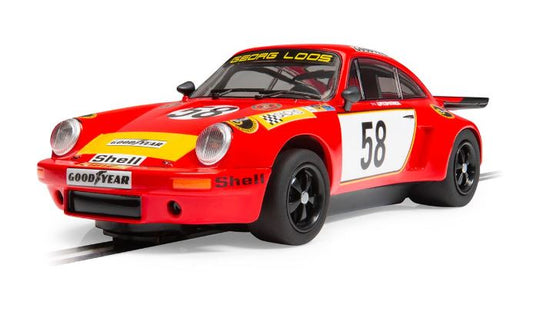 Scalextric - PORSCHE 911 3.0 RSR RACING GT WINNER 24 H LE MANS 1975 SLOT 1:32 - Cod. C4594