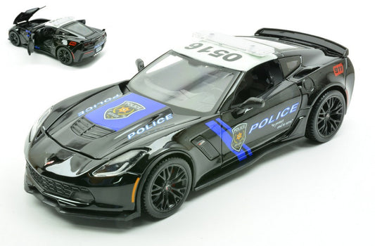 Maisto - CHEVROLET CORVETTE Z06 POLICE 2015 1:24 - Cod. MI32516