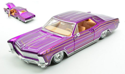 Maisto - BUICK RIVIERA 1965 VIOLET 1:24 - Cod. MI32551