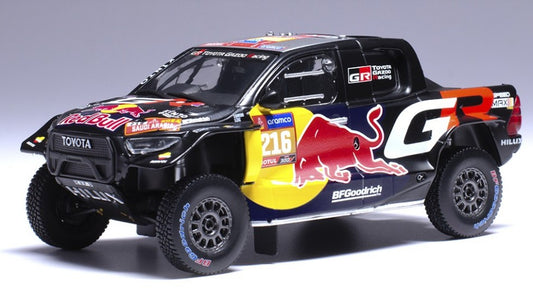 Ixo Model - TOYOTA GR DKR HILUX EVO T1U N.216 RALLY DAKAR 2024 QUINTERO-ZENZ 1:43 - Cod. RAM931SP-B