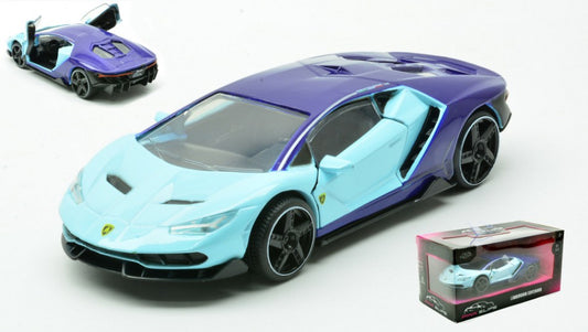 Jada Toys - LAMBORGHINI CENTENARIO "PINK SLIPS" BLUE 1:32 - Cod. JADA35365