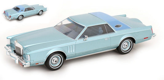 Modelcargroup - LINCOLN CONTINENTAL MARK V 1978 LIGHT BLUE 1:18 - Cod. MCG18369