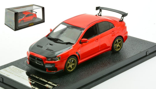 Vitesse - MITSUBISHI LANCER EVO X 2011 RED METALLIC 1:43 - Cod. VE29351