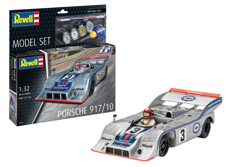 Revell - MODEL SET PORSCHE 917/10 KIT 1:32 - Cod. RV67738