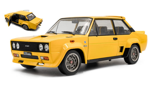 Solido - FIAT 131 ABARTH 1980 YELLOW 1:18 - Cod. SL1806006