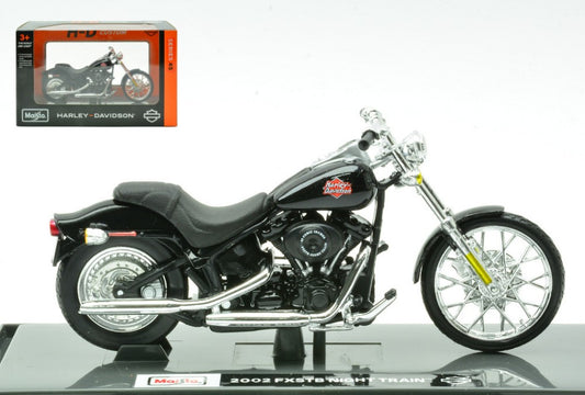 Maisto - HARLEY DAVIDSON 2002 FXSTB NIGHT TRAIN 1:18 - Cod. MI24913