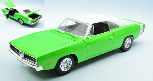 Maisto - DODGE CHARGER R/T 1969 GREEN 1:18 - Cod. MI31387G