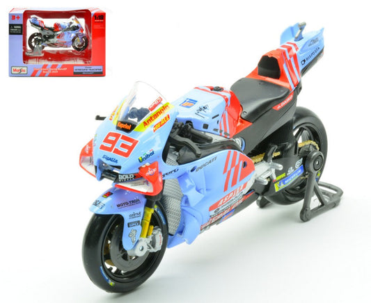 Maisto - DUCATI DESMOSEDICI GRESINI N.93 2024 MARC MARQUEZ 1:18 - Cod. MI36399M