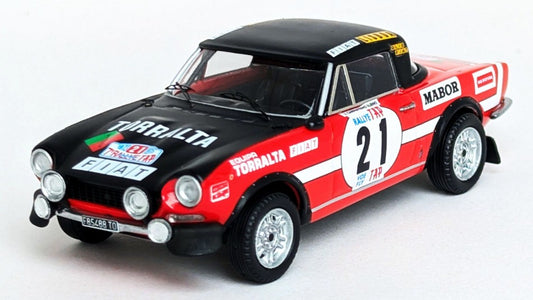 Trofeu - FIAT 124 SPORT SPIDER 1600 TAP RALLY 1973 CARPINT.ALB.-CARPINT.ALB.1:43 - Cod. TFDSN313