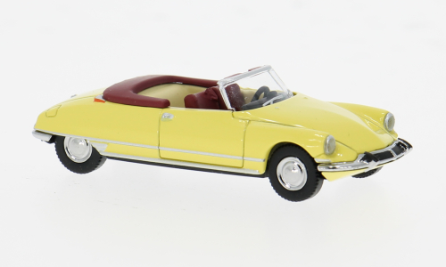 Brekina - CITROEN DS CABRIO 1963 LIGHT YELLOW 1:87 - Cod. BRE14232