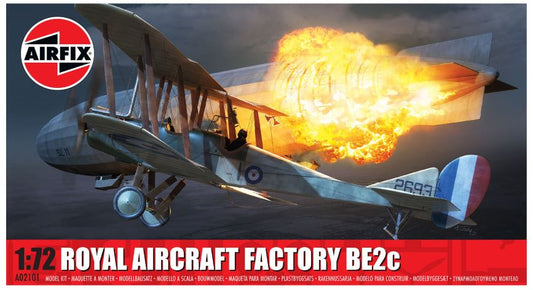 Airfix - ROYAL AIRCRAFT FACTORY BE2c KIT 1:72 - Cod. A02101