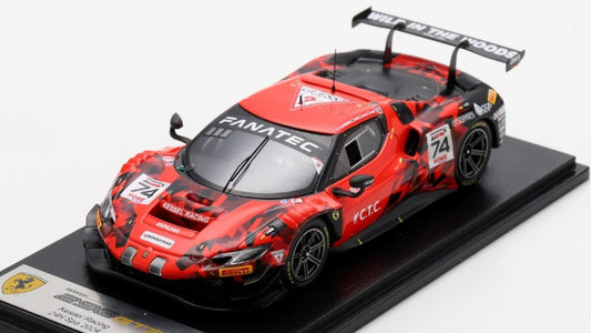 Looksmart - FERRARI 296 GT3 N.74 24H SPA HARTSHORNE-TUCK-HULL-BELL 1:43 - Cod. LSRC192