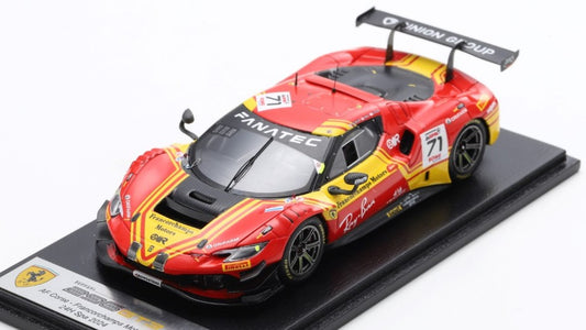 Looksmart - FERRARI 296 GT3 N.71 24H SPA VIDALES-ABRIL-NEUBAUER 1:43 - Cod. LSRC193
