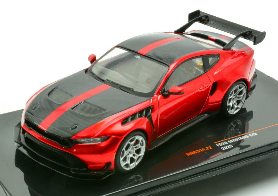 Ixo Model - FORD MUSTANG GTD 2025 DARK RED 1:43 - Cod. MOC344