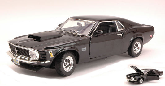 Motormax - FORD MUSTANG BOSS 429 1970 BLACK 1:18 - Cod. MTM73154BK