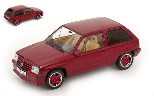 Modelcargroup - OPEL CORSA A SR 1983 DARK RED 1:18 - Cod. MCG18433