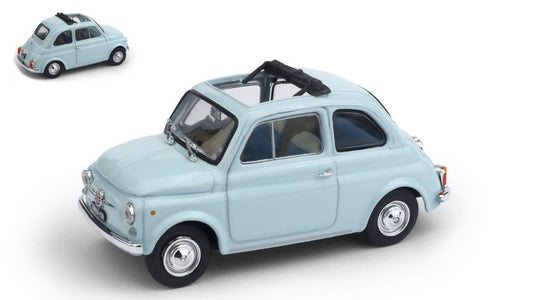 Brumm - FIAT 500 F 1965-72 APERTA AZZURRO ACQUAMARINA 1:43 - Cod. BM0454-07