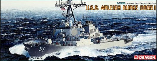 Dragon - U.S.S. ARLEIGH BURKE DDG-51 KIT 1:350 - Cod. D1023