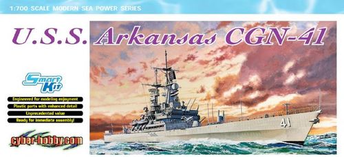 Dragon - U.S.S. ARKANSAS CGN-41 KIT 1:350 - Cod. D7124