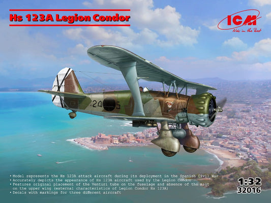 Icm - HS 123A-1 LEGION CONDOR KIT 1:32 - Cod. ICM32016