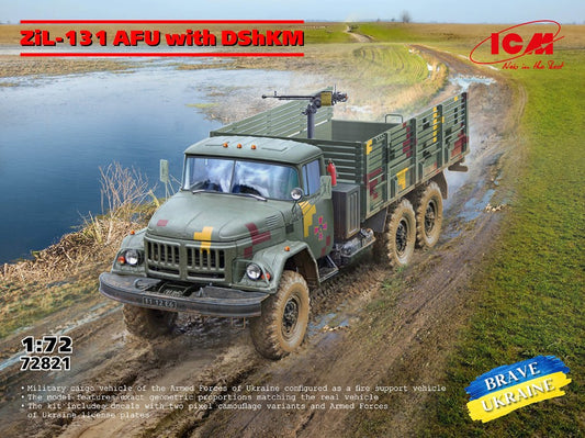 Icm - ZIL - 131 AFU W/DShKM KIT 1:72 - Cod. ICM72821