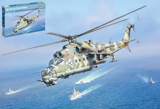 Italeri - MIL Mi-24P/MIL Mi-35P KIT 1:72 - Cod. IT1432