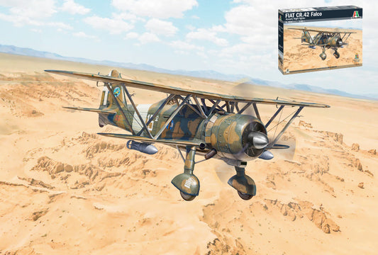 Italeri - FIAT CR.42 FALCO ASSAULT/NIGHT FIGHTER KIT 1:48 - Cod. IT2842