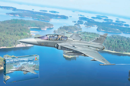 Italeri - JAS-39 TWIN SEATER KIT 1:72 - Cod. IT91216