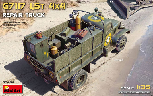 Miniart - G7117 1,5 t 4x4 REPAIR TRUCK KIT 1:35 - Cod. MIN35494