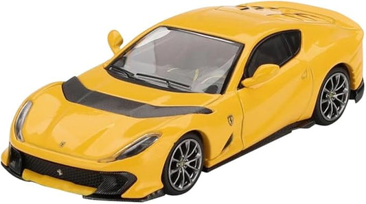 Mini Gt - FERRARI 812 GIALLO MODENACOMPETITIZONE 2021 "BBR FOR MINI-GT"1:64 - Cod. BBRFER64008