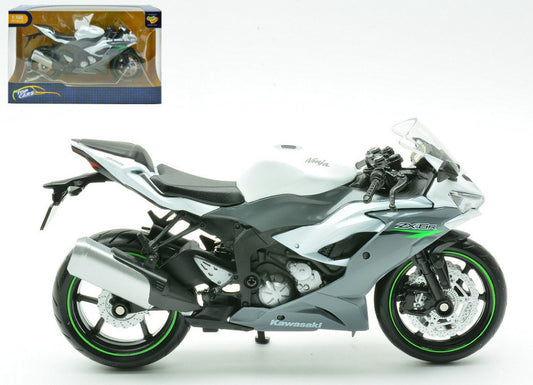 Kinsmart - KAWASAKI NINJA ZX 6R WHITE 1:12 - Cod. KT18244KW