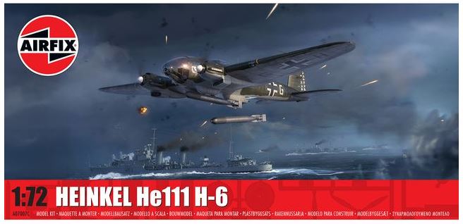 Airfix - HEINKEL He.111 H-6 KIT 1:72 - Cod. A07007C