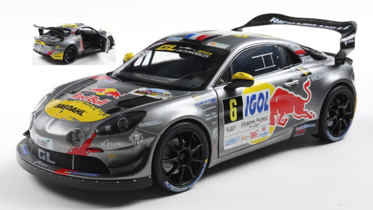 Solido - ALPINE A110 RGT+ N.6 RALLY DU MONT BLANC 2024 GODEY-LOEB 1:18 - Cod. SL1801630