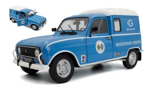 Solido - RENAULT R4L F4 VAN GORDINI SERVICE 1976 BLUE/WHITE 1:18 - Cod. SL1802209