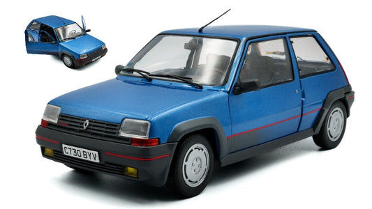 Solido - RENAULT R5 GT TURBO MK1 1985 ALPINE BLUE 1:18 - Cod. SL1810004