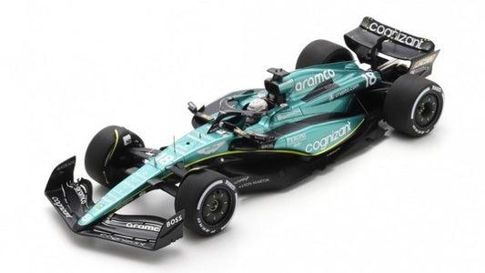 Spark Model - ASTON MARTIN N.18 9th CANADIAN GP 2023 LANCE STROLL 1:18 - Cod. 18S957