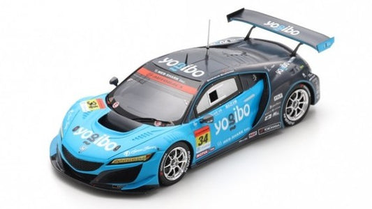 Spark Model - YOGIBO NSX GT3 N.34 GT300 SUPER GT 2021 R.MICHIGAMI-S.MITSUYAMA 1:43 - Cod. SGT016