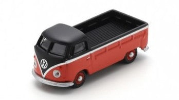 Schuco - VW T1 PICKUP ORANGE/BLACK DIE CAST 1:87 - Cod. SH452677800