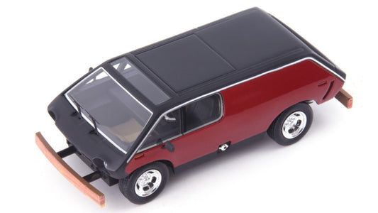 Avenue43 - BRUBAKER BOX VAN 1972 RED-BLACK 1:43 - Cod. AVN60142