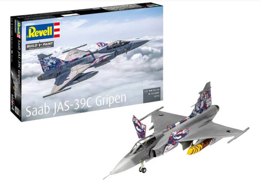 Revell - AEREO SAAB JAS-39C GRIPEN KIT 1:72 - Cod. RV03776