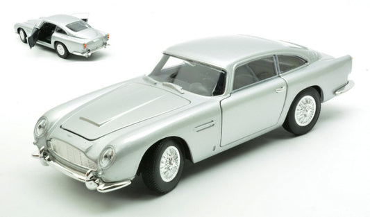Welly - ASTON MARTIN DB5 1964 SILVER 1:24 - Cod. WE24101