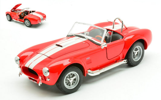 Welly - SHELBY COBRA 427 SC 1965 RED/WHITE 1:24 - Cod. WE2693