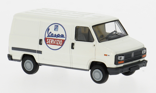 Brekina - FIAT DUCATO VESPA SERVICE 1982 WHITE 1:87 - Cod. BRE34930
