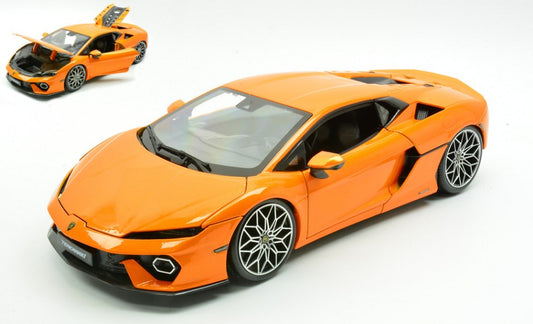 Burago - LAMBORGHINI TEMERARIO 2025 MATT ORANGE 1:18 - Cod. BU11052O