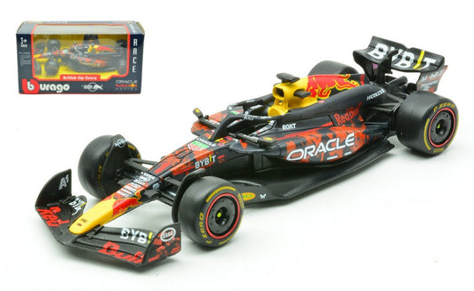 Burago - RED BULL RB20 N.1 F1 2024 MAX VERSTAPPEN BRITISH GP WORLD CHAMPION 1:43 - Cod. BU38097VS