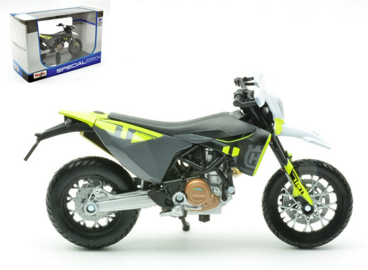 Maisto - HUSQUARNA HUSKY 701 SUPERMOTO 2023 BLACK 1:18 - Cod. MI23091