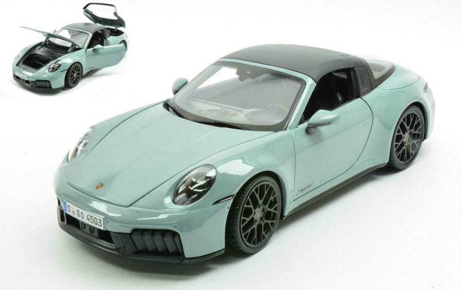 Maisto - PORSCHE 911 (992.2) TARGA 4 GTS HYBRID 2025 PASTELGREY 1:18 - Cod. MI31470G