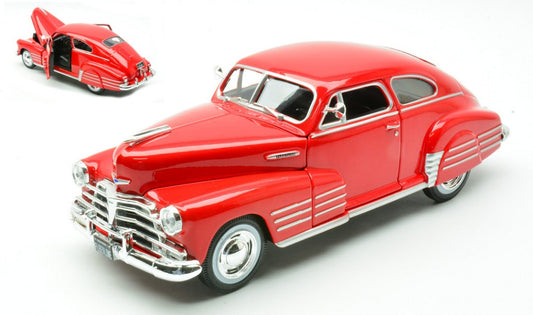Maisto - CHEVROLET FLEETLINE AEROSEDAN 1948 RED 1:25 - Cod. MI32921R